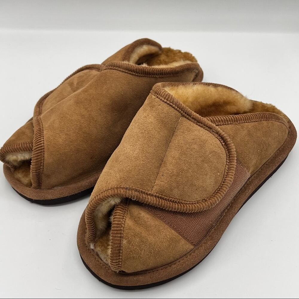 Women’s Faux Fur House Slippers Sz S